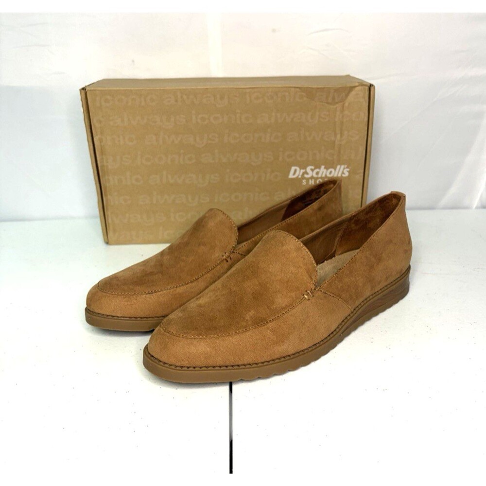 Dr. Scholl's Jet Away Slip On Loafers Chip Brown Women’s Size 11 M New in Box